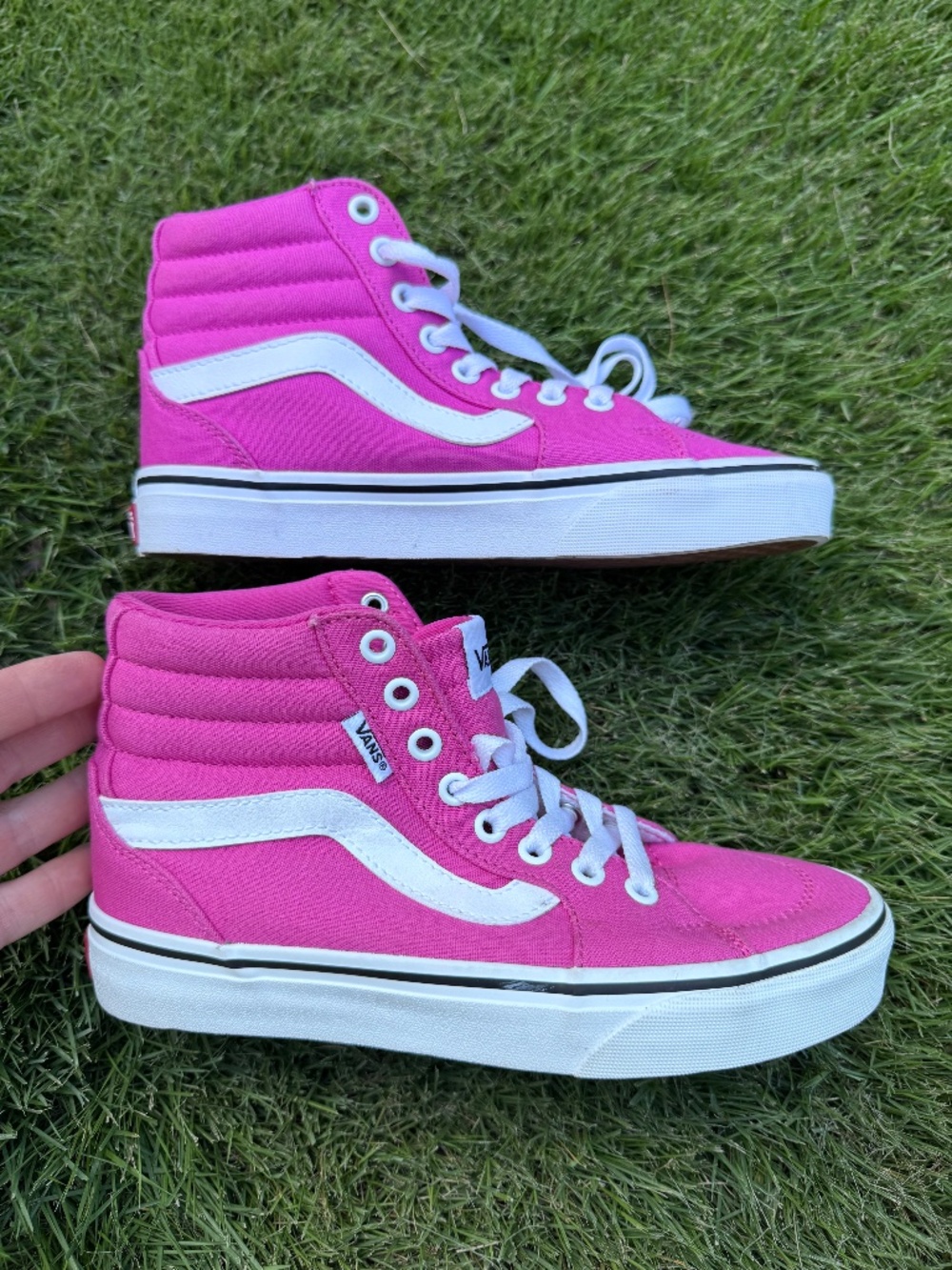 Vans Ward Hi Hot Pink High-Top Sneakers Women’s Size 6